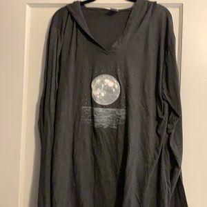 NWOT. Fall lightweight hooded sweatshirt